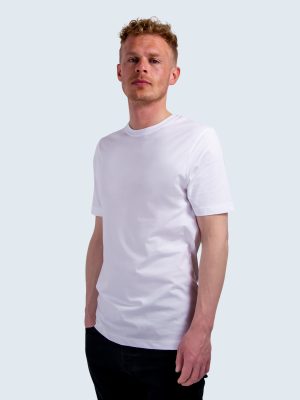 Ekologisk T-shirt, Classic Fit, Bomull, Herr