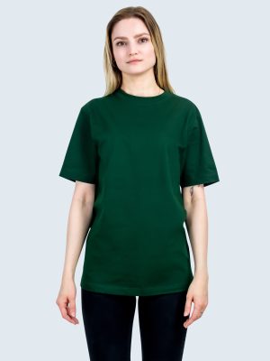 Ekologisk t-shirt, Oversized, Box Fit, Bomull, Dam