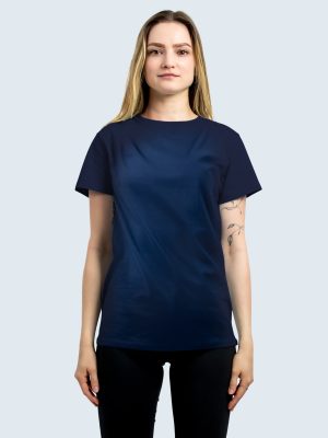 Ekologisk T-shirt, Classic Fit, Bomull, Dam