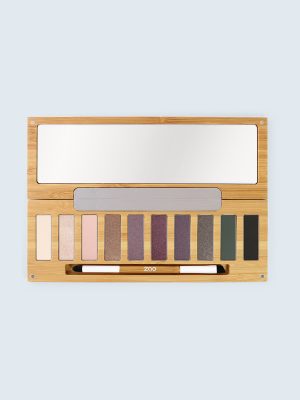 ZAO, Ekologisk Eyeshadow palett, 10 x 1,3 g