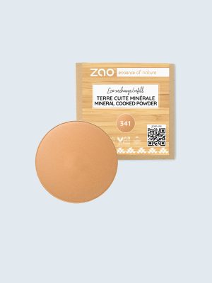 ZAO, Ekologisk Mineral Cooked Powder, Bronzer, Refill, 15 g