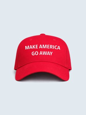Cap, Keps, Grönland, Make America Go Away, Röd, Onesize