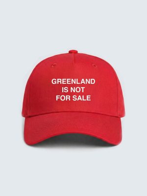 Cap, Keps, Grönland, Greenland Is Not For Sale, Röd, One size