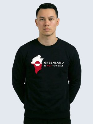 Sweatshirt, Grönland, Greenland Is Not For Sale